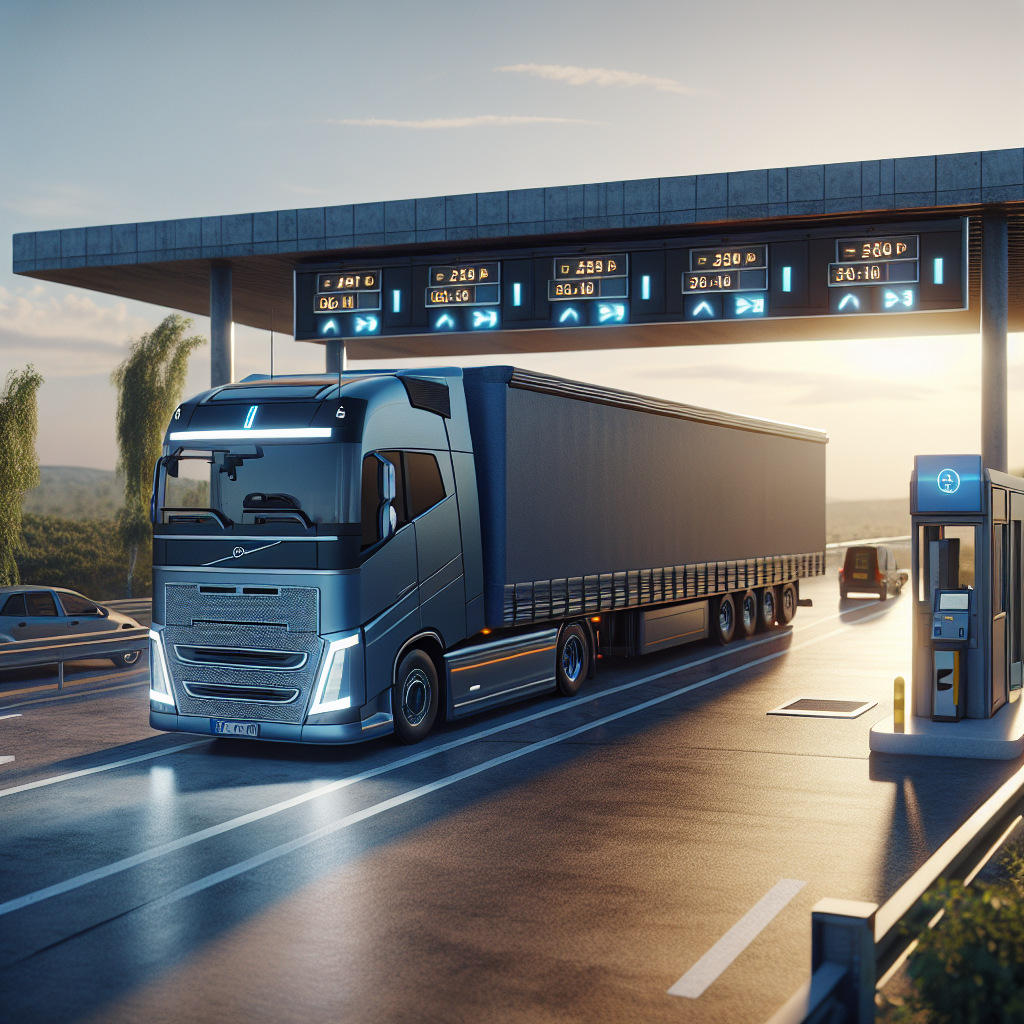 Europa Amplía la Exención de Peajes a Camiones Ecológicos - Marketplace Insights - Imagen generada por IA