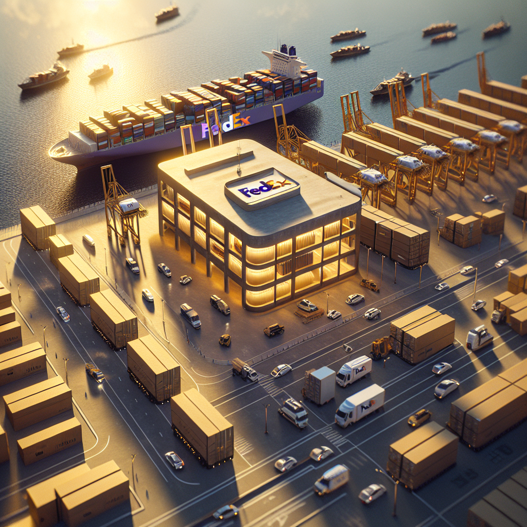 FedEx Abre Nuevo Centro Global en Estambul para Impulsar Comercio Internacional - Marketplace Insights - Imagen generada por IA