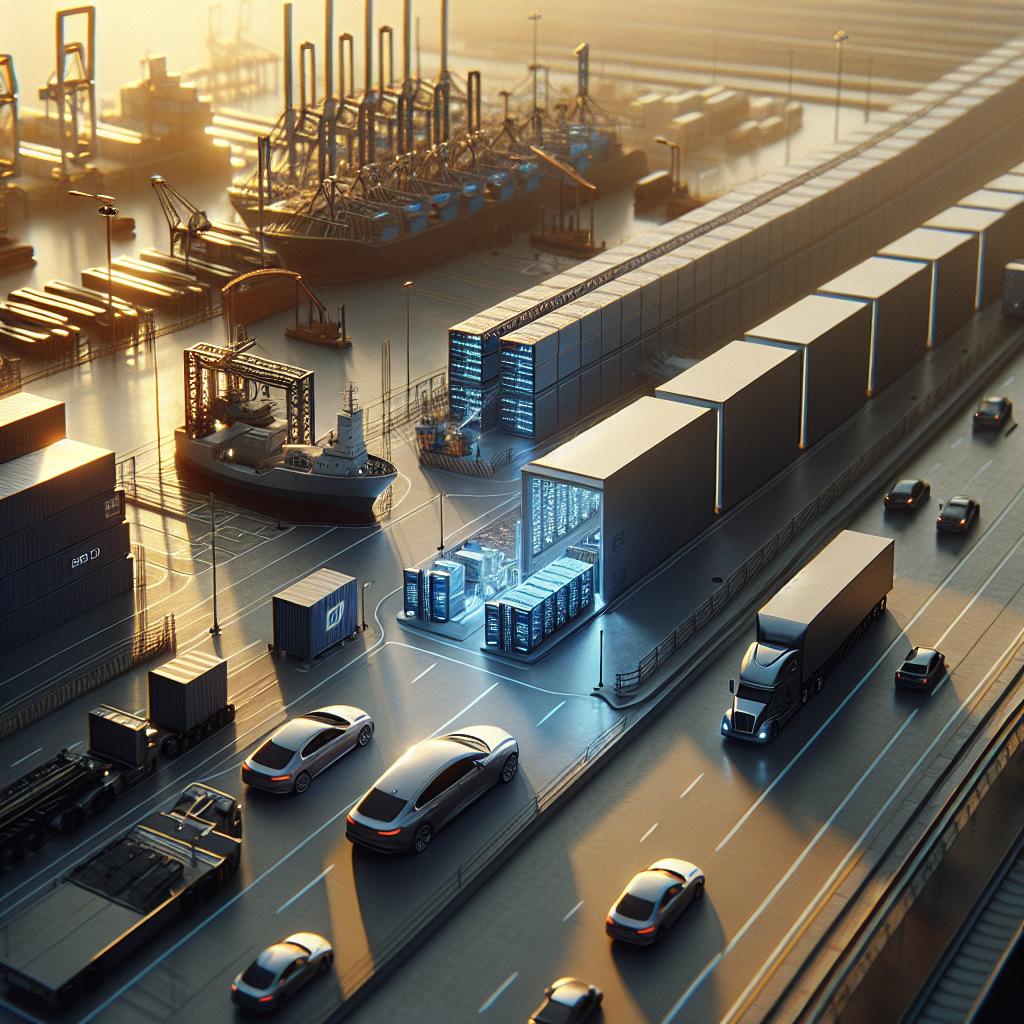 Transforma Flink: Trayectoria de Grab en Análisis de Datos en Tiempo Real - Marketplace Insights - Imagen generada por IA