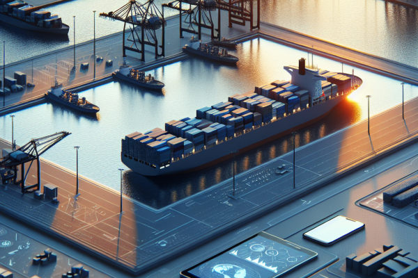 Grimaldi Terminal Barcelona Duplica Su Facturación en Solo Un Año - Marketplace Insights - Imagen generada por IA