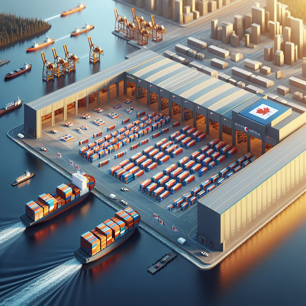 ID Logistics Expande Su Presencia en Canadá con Nuevo Centro Logístico - Marketplace Insights - Imagen generada por IA