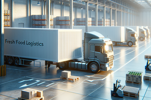 La Logística de Frío Escala Hacia la Eficiencia: VI Fresh Food Summit - Marketplace Insights - Imagen generada por IA