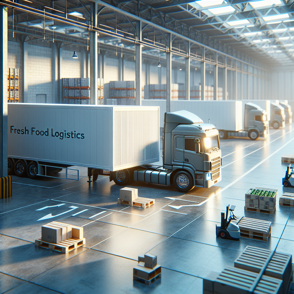 La Logística de Frío Escala Hacia la Eficiencia: VI Fresh Food Summit - Marketplace Insights - Imagen generada por IA