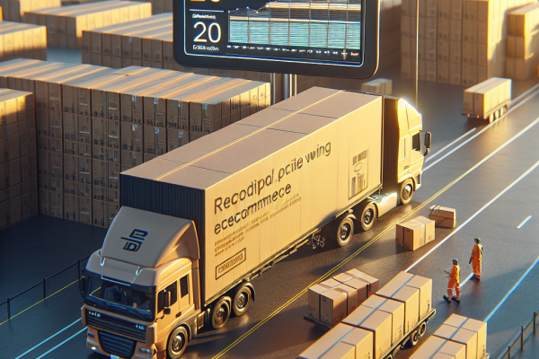 Nuevo Récord De Envíos De Paquetes Gracias Al Ecommerce En 2024 - Marketplace Insights - Imagen generada por IA