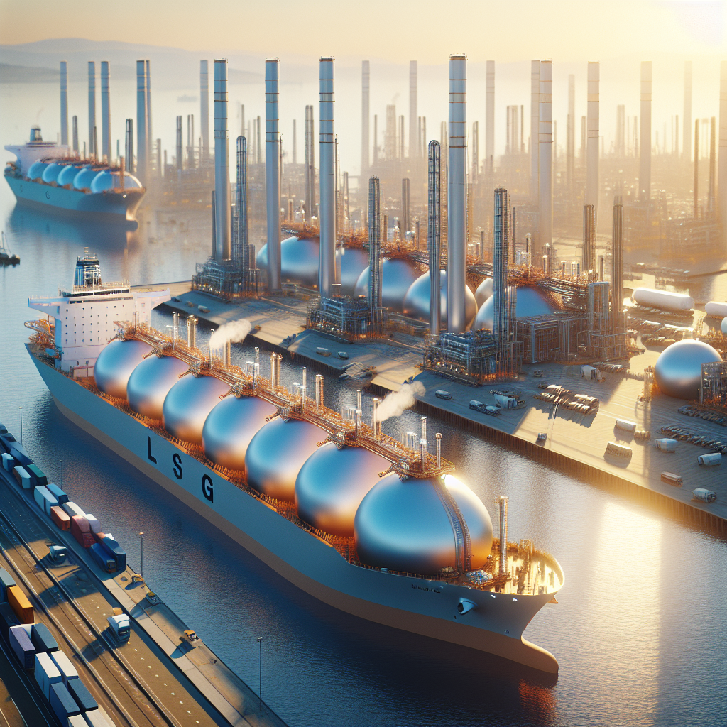 El Puerto de Málaga Realiza Su Primer Suministro Simultáneo de GNL - Marketplace Insights - Imagen generada por IA
