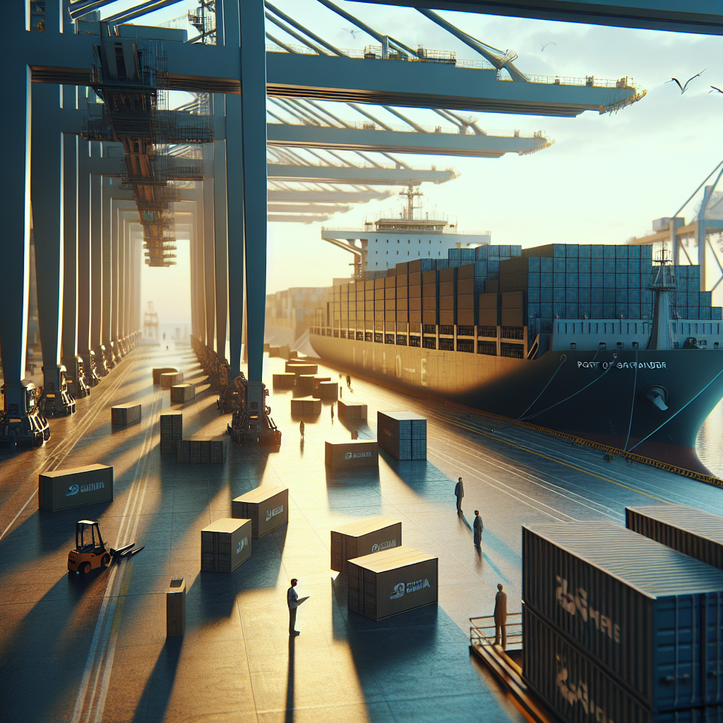 El Puerto de Santander Invertirá Más de 270 M€ Hasta 2029 - Marketplace Insights - Imagen generada por IA