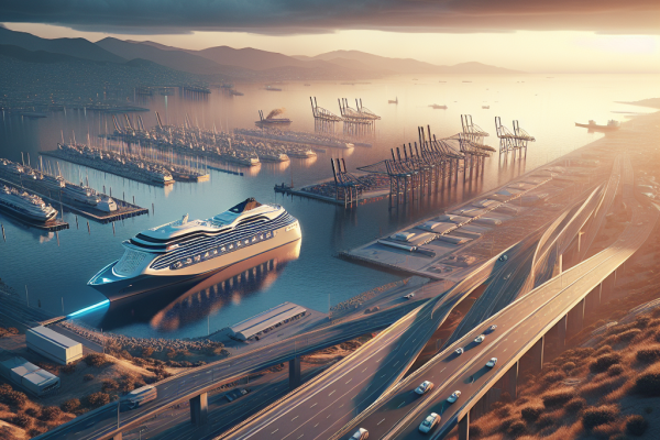 Los Puertos de Algeciras y Tarifa Baten Récord en la OPE 2025 - Marketplace Insights - Imagen generada por IA