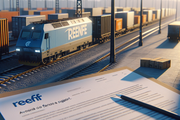 Renfe Mercancías Recibe Apoyo Para Evitar la Quiebra en 2025 - Marketplace Insights - Imagen generada por IA