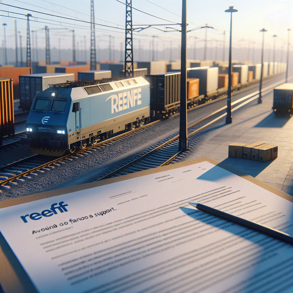 Renfe Mercancías Recibe Apoyo Para Evitar la Quiebra en 2025 - Marketplace Insights - Imagen generada por IA