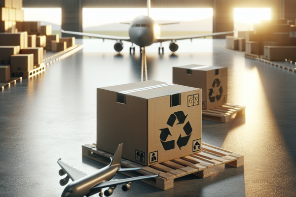 SHEIN Y Lufthansa Cargo Colaboran Para Promover Transporte Aéreo Sostenible - Marketplace Insights - Imagen generada por IA