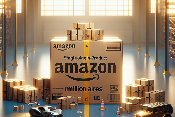 El Millonario de Un Solo Producto en Amazon: Éxitos y Desafíos - Marketplace Insights - Imagen generada por IA