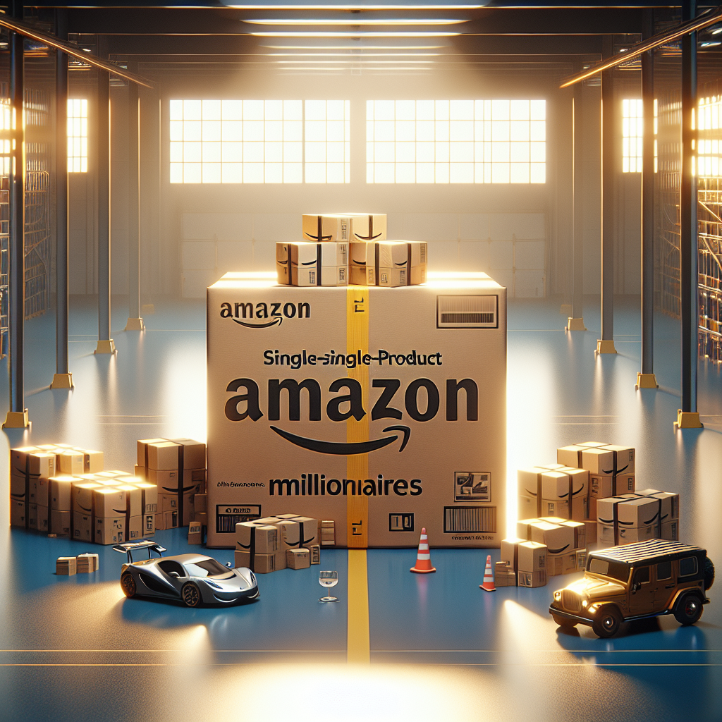 El Millonario de Un Solo Producto en Amazon: Éxitos y Desafíos - Marketplace Insights - Imagen generada por IA