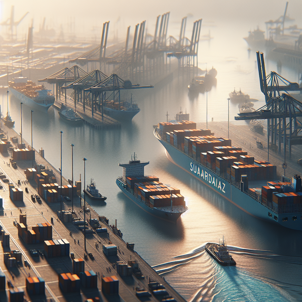 Suardiaz Asegura Exclusividad del Armador Cnan El Djazair en España - Marketplace Insights - Imagen generada por IA