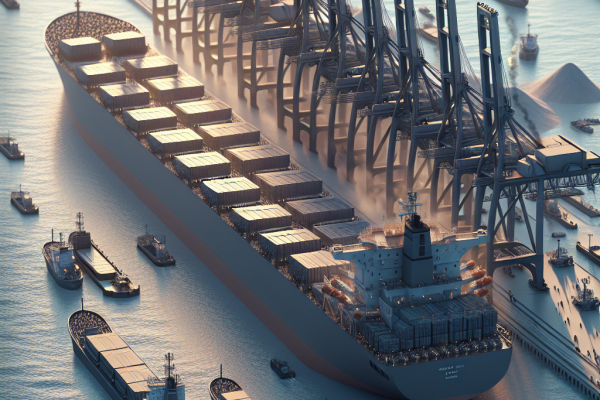 Tarragona Recibe 208.000 Toneladas de Mineral de Hierro en Su Puerto - Marketplace Insights - Imagen generada por IA