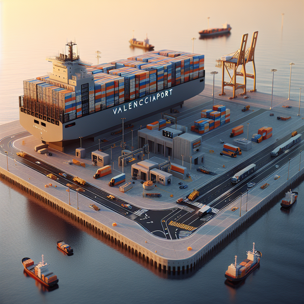 Valenciaport Impulsa Seguridad Fronteriza con Nueva Instalación Piloto - Marketplace Insights - Imagen generada por IA