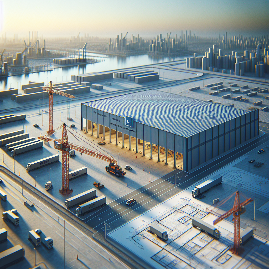 Aguas San Benedetto Inicia Construcción de Nuevo Centro Logístico - Marketplace Insights - Imagen generada por IA