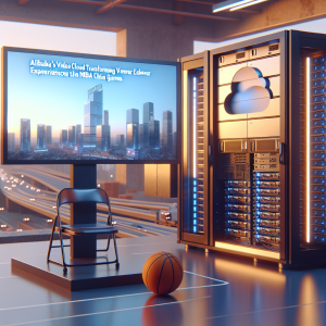 Alibaba Video Cloud Transforma la Experiencia de Ver en los NBA China Games - Marketplace Insights - Imagen generada por IA