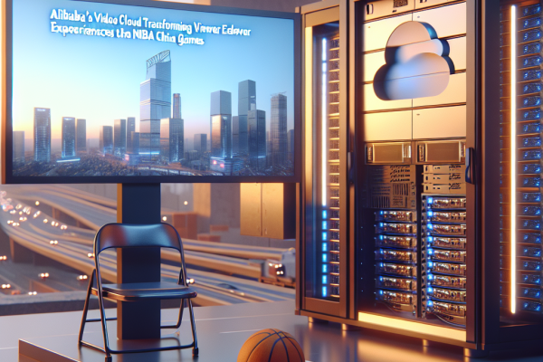 Alibaba Video Cloud Transforma la Experiencia de Ver en los NBA China Games - Marketplace Insights - Imagen generada por IA