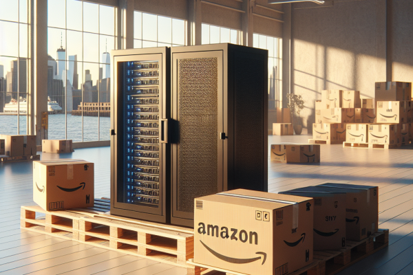 Amazon Invierte en Nueva York: Oportunidades y Crecimiento Económico - Marketplace Insights - Imagen generada por IA