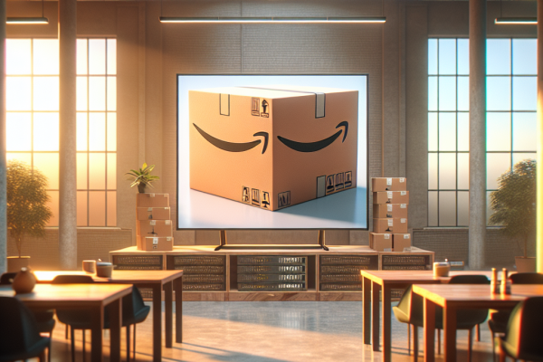 Noticias y Actualizaciones sobre Amazon: Lo Último en Tecnología y Más - Marketplace Insights - Imagen generada por IA