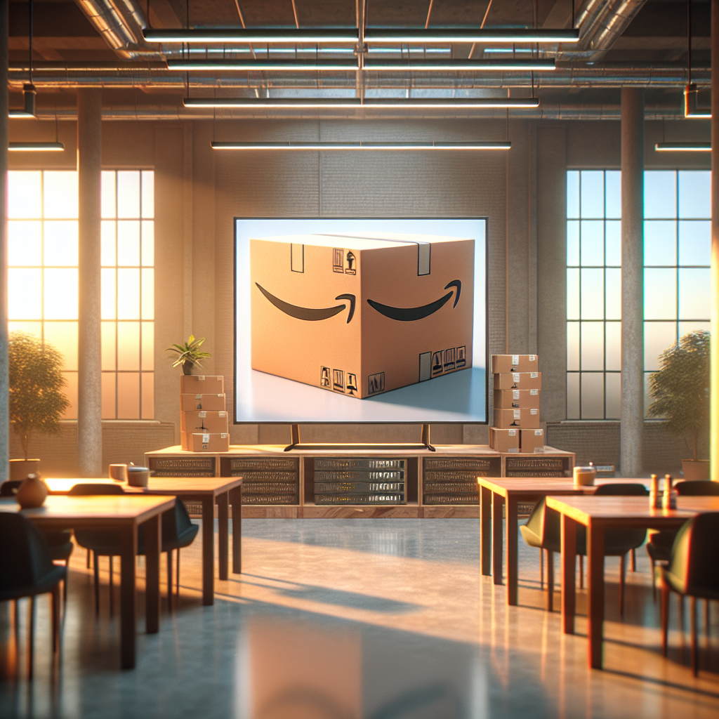 Noticias y Actualizaciones sobre Amazon: Lo Último en Tecnología y Más - Marketplace Insights - Imagen generada por IA