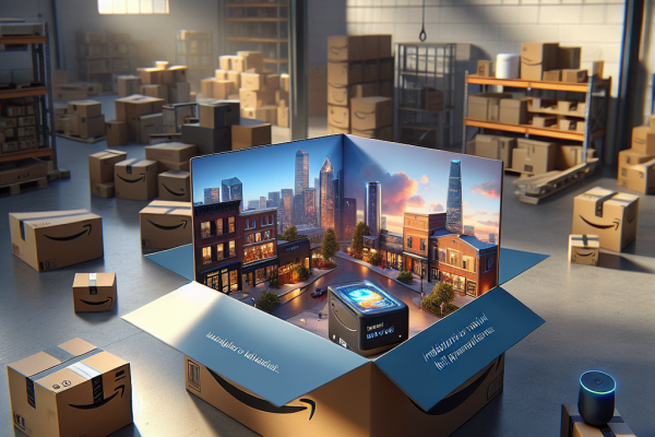 Amazon Presenta Su Gama de Dispositivos Brillantes con IA - Marketplace Insights - Imagen generada por IA