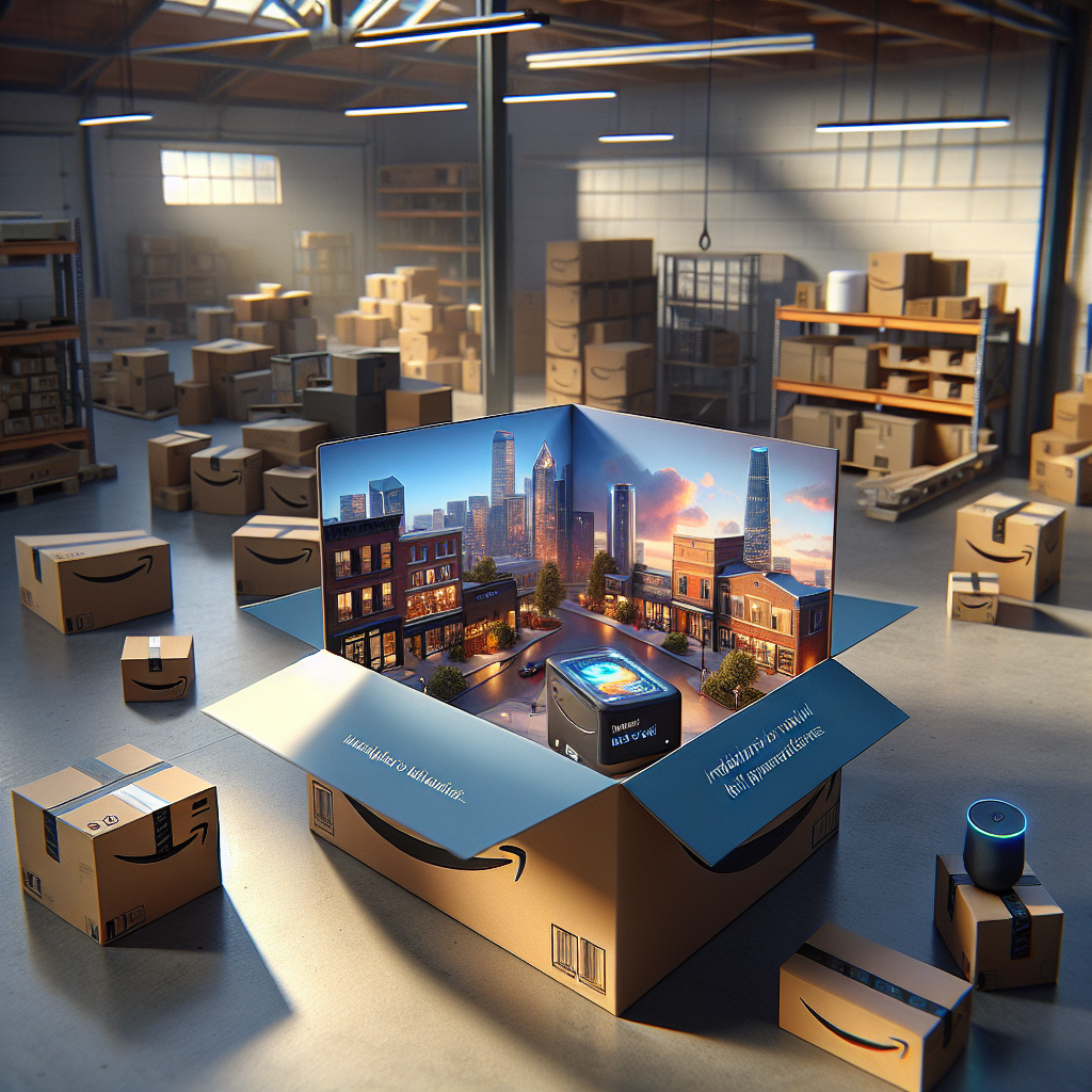 Amazon Presenta Su Gama de Dispositivos Brillantes con IA - Marketplace Insights - Imagen generada por IA