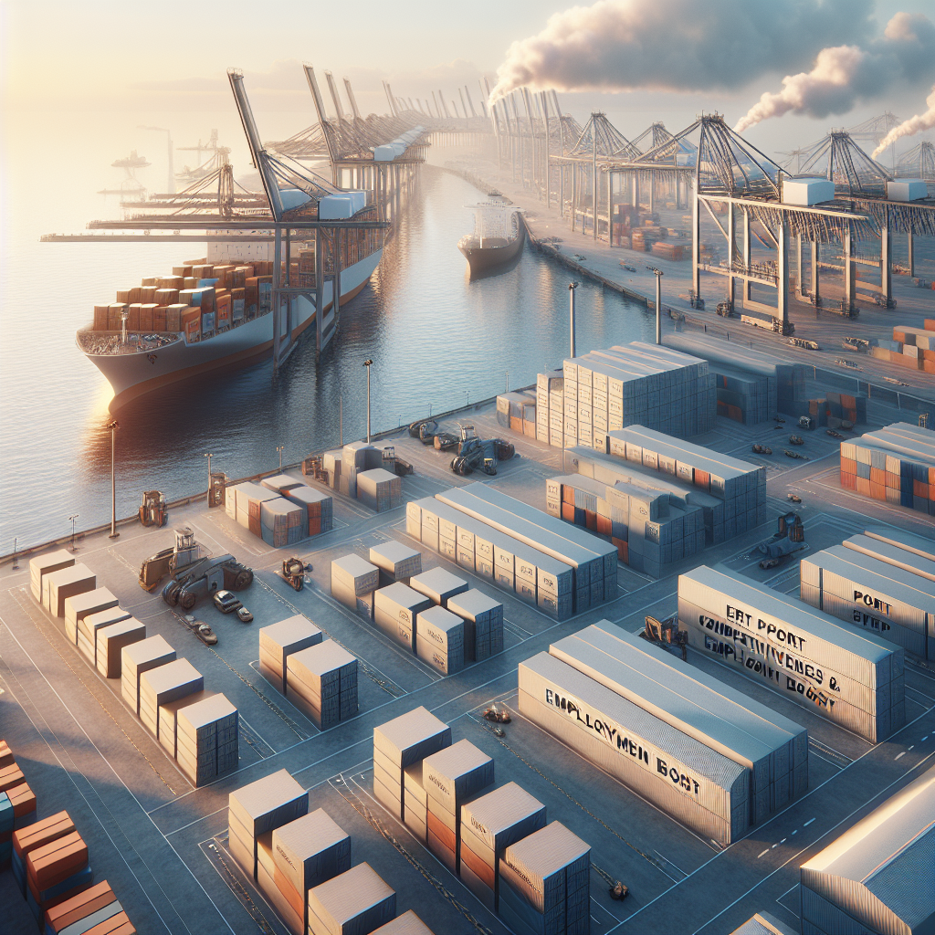 La APV Adjudica a Ership y CGCA Nueva Terminal de Graneles en Sagunto - Marketplace Insights - Imagen generada por IA