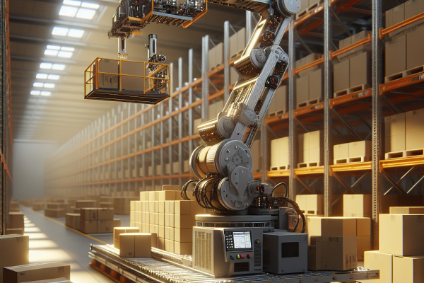 Autostore Presenta Novedades en Automatización de Almacenes para 2025 - Marketplace Insights - Imagen generada por IA