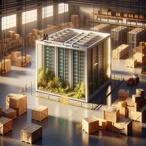Amazon Activa Project Rainier: Uno de los Mayores Clústeres de IA del Mundo - Marketplace Insights - Imagen generada por IA