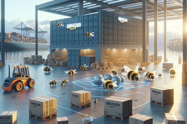 El AUGE del Veneno de Abeja: Tendencia en Amazon y Su Impacto en el Mercado - Marketplace Insights - Imagen generada por IA