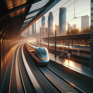 Cidacos y Best Mejoran el Transporte Ferroviario y Reducen Emisiones - Marketplace Insights - Imagen generada por IA