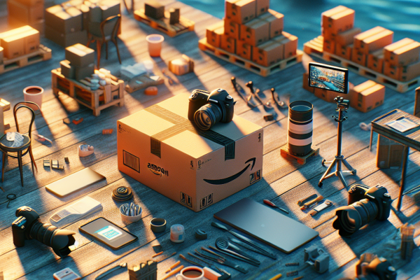 Compite Eficazmente en Amazon: Estrategias para Marcas Americanas - Marketplace Insights - Imagen generada por IA