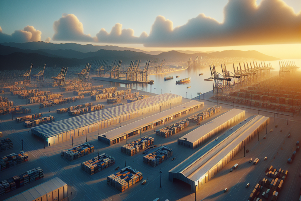 La Contratación De Superficie Logística En Cataluña Cae Un 51% En Tercer Trimestre - Marketplace Insights - Imagen generada por IA