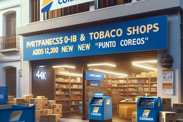 Correos Express Sumará 13.000 Nuevos Punto Correos con Estancos - Marketplace Insights - Imagen generada por IA