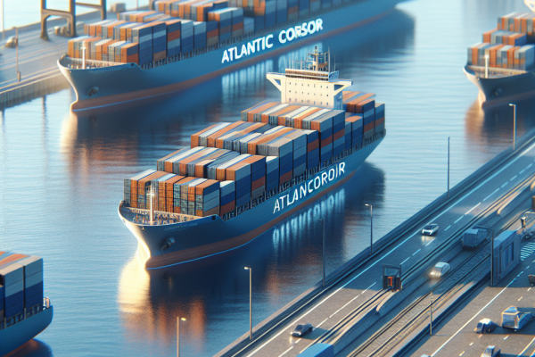 DSV Lanza Corredor Atlántico para Conectar con Reino Unido e Irlanda - Marketplace Insights - Imagen generada por IA