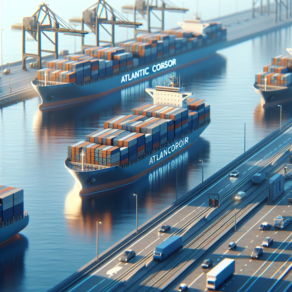 DSV Lanza Corredor Atlántico para Conectar con Reino Unido e Irlanda - Marketplace Insights - Imagen generada por IA