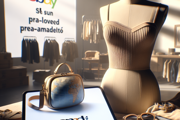 eBay Y Condé Nast Se Unen Para Impulsar La Moda Pre-Amada Globalmente - Marketplace Insights - Imagen generada por IA