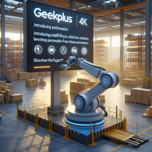 Geekplus Presenta Su Nueva Estación de Recogida Robótica Sin Personal - Marketplace Insights - Imagen generada por IA