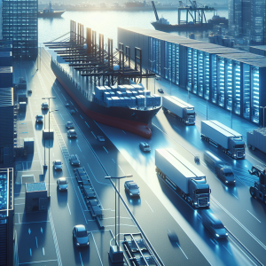 Cómo Las Inversiones de Amazon en APEC Impulsan el Crecimiento del PIB de EE.UU. - Marketplace Insights - Imagen generada por IA