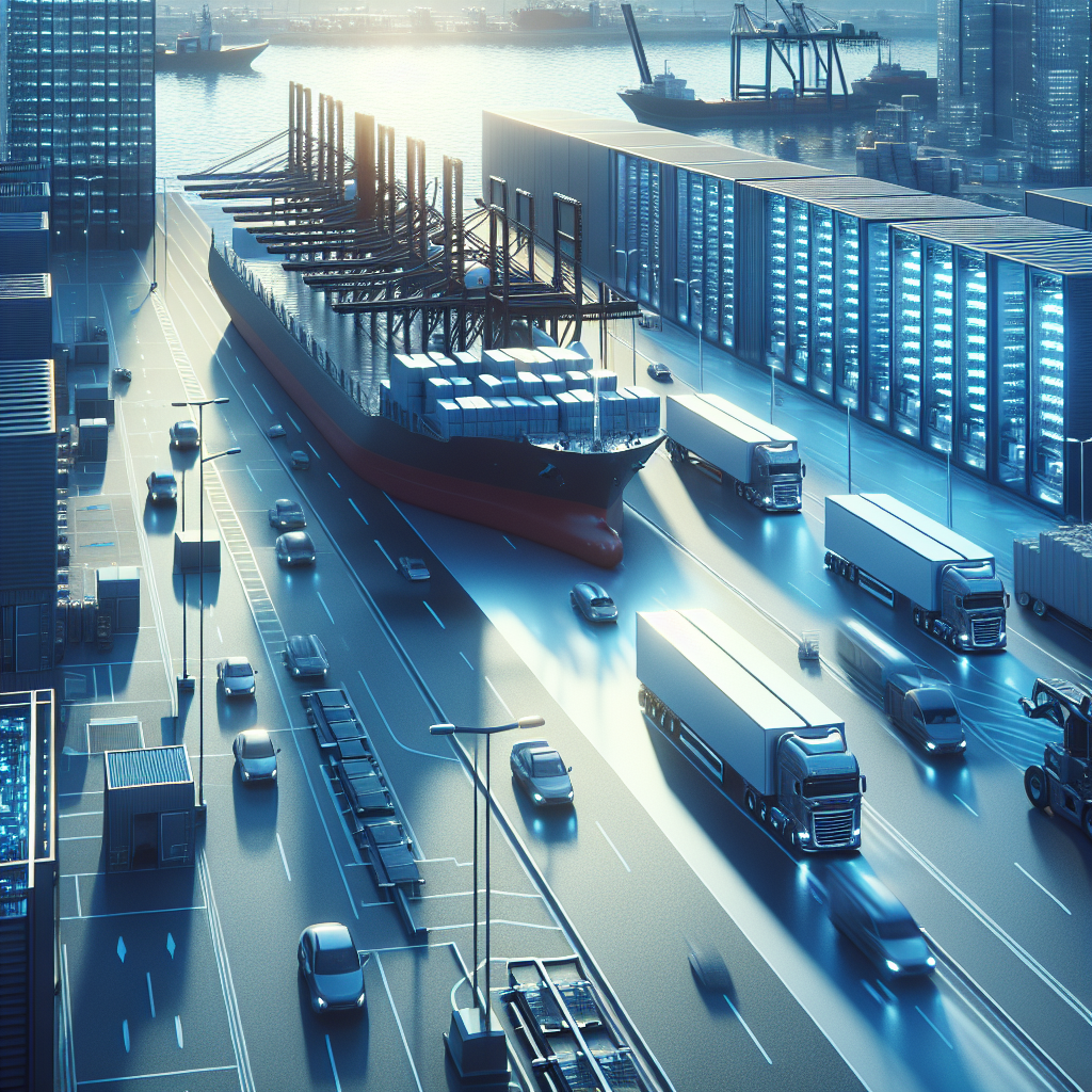 Cómo Las Inversiones de Amazon en APEC Impulsan el Crecimiento del PIB de EE.UU. - Marketplace Insights - Imagen generada por IA