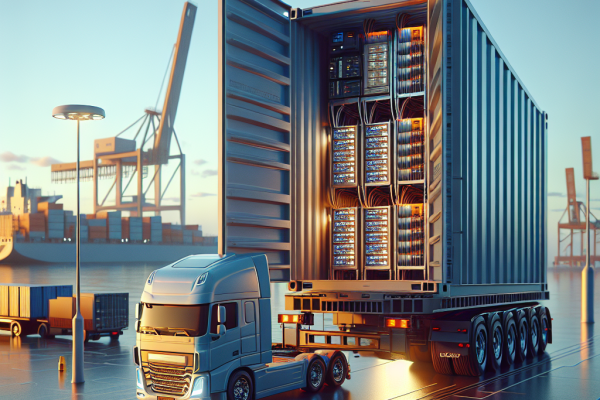 Lázaro Invierte en Tecnología para Eficiencia en Su Cadena de Suministro - Marketplace Insights - Imagen generada por IA