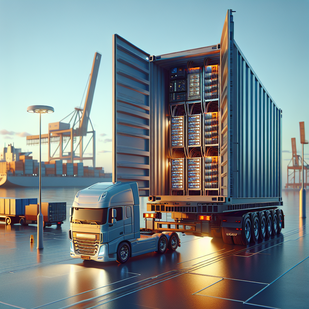 Lázaro Invierte en Tecnología para Eficiencia en Su Cadena de Suministro - Marketplace Insights - Imagen generada por IA