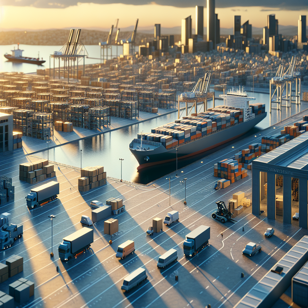 Madrid Aumenta la Contratación de Superficie Logística en 2025 - Marketplace Insights - Imagen generada por IA