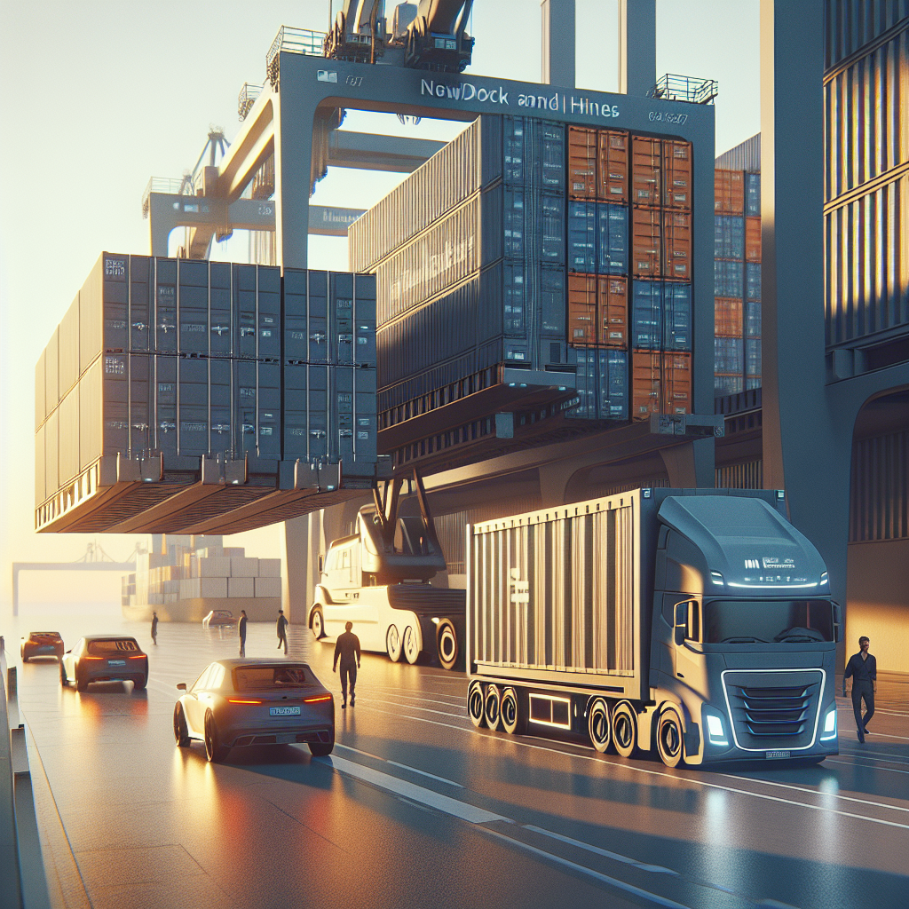 Newdock y Hines Desarrollan Plataformas Logísticas en Madrid 2025 - Marketplace Insights - Imagen generada por IA