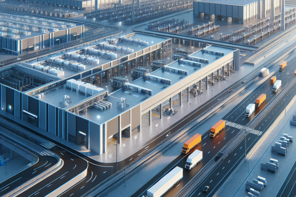 La Nueva Fábrica de Persán en Sevilla Mejora Logística Sostenible - Marketplace Insights - Imagen generada por IA