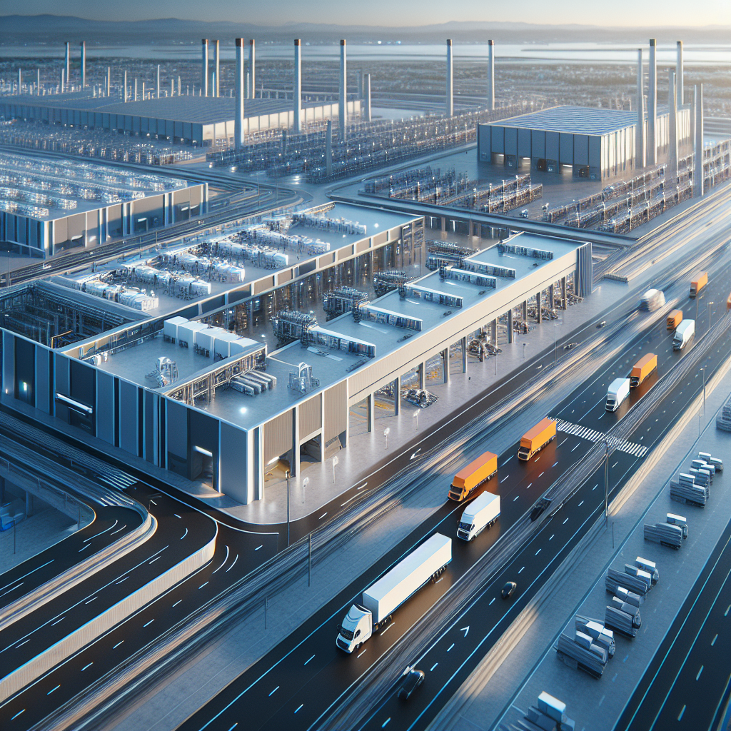 La Nueva Fábrica de Persán en Sevilla Mejora Logística Sostenible - Marketplace Insights - Imagen generada por IA