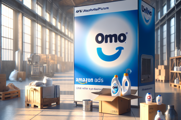 Unilever OMO Wonder Wash: 95% Más Alcance con Amazon Ads - Marketplace Insights - Imagen generada por IA