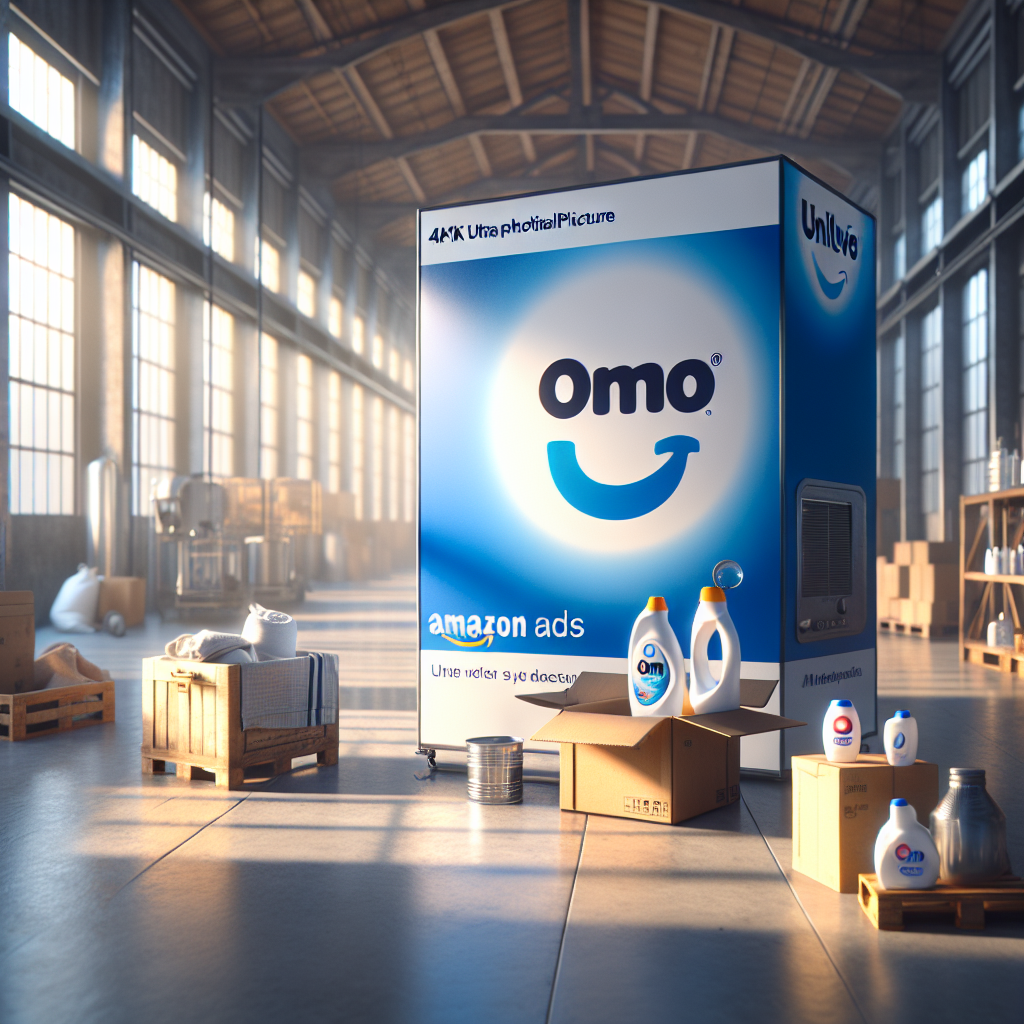Unilever OMO Wonder Wash: 95% Más Alcance con Amazon Ads - Marketplace Insights - Imagen generada por IA