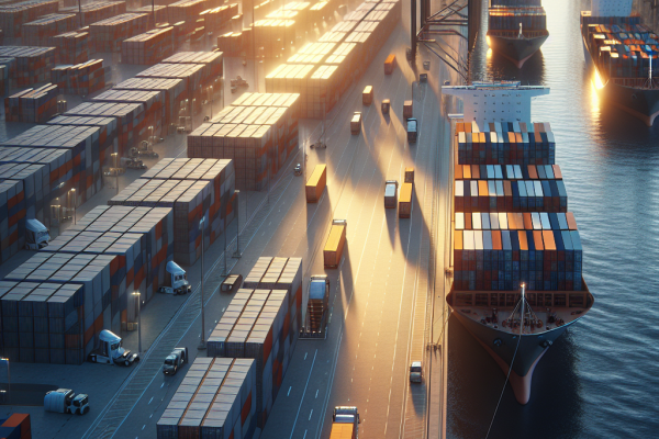 Partida Aduanas y Ginjaume se Integran en Nueva Estructura Logística - Marketplace Insights - Imagen generada por IA